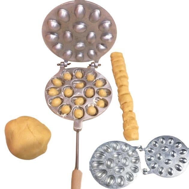 Набір форм для випічки для 16 горішків з начинкою 2 шт. (19208972) - фото 4 Набір форм для випічки для 16 горішків з начинкою 2 шт. (19208972) - фото 4