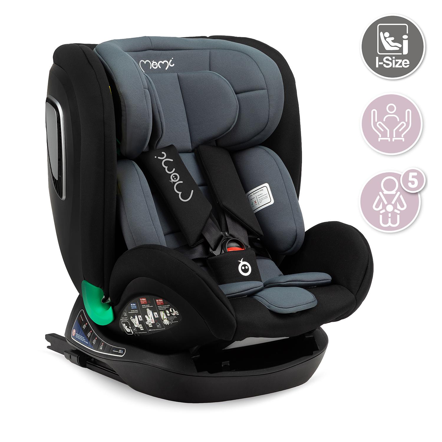 Автокрісло MoMi URSO i-Size 0-36 кг Black (50270) - фото 9