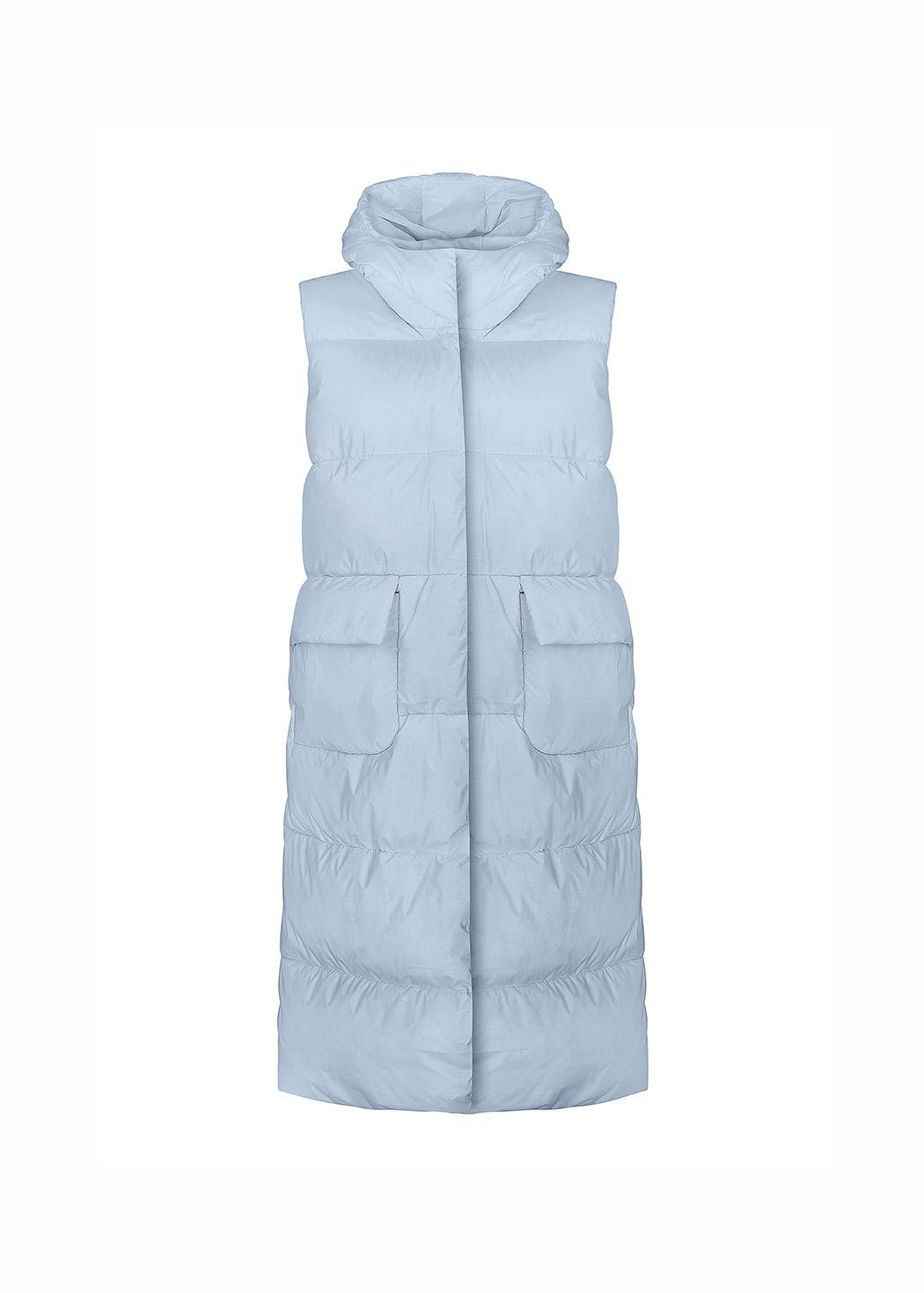 Жилет жіночий пуховий FLoveTouch Лора onesize Блакитний (61123)
