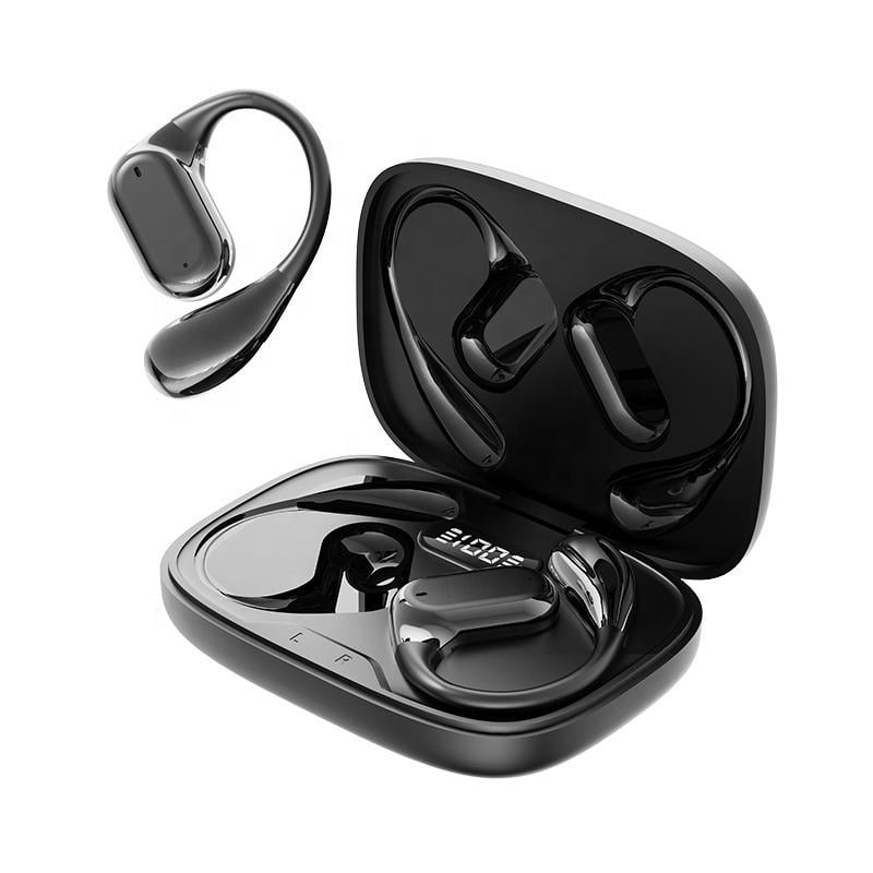 Наушники беспроводные с микрофоном и кейсом Q11 Bluetooth Черный (20098)