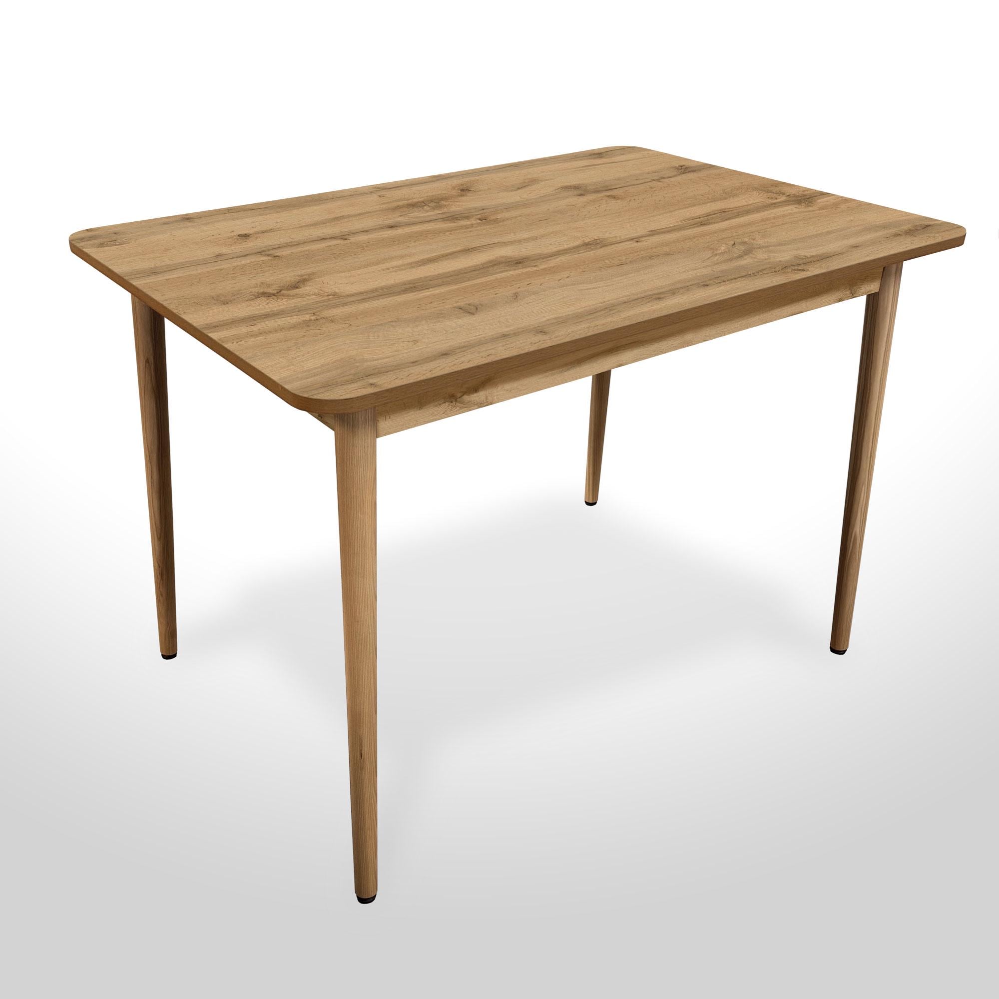 Обідній стіл Fusion furniture Лайт 110 Натуральний/Дуб аппалачі