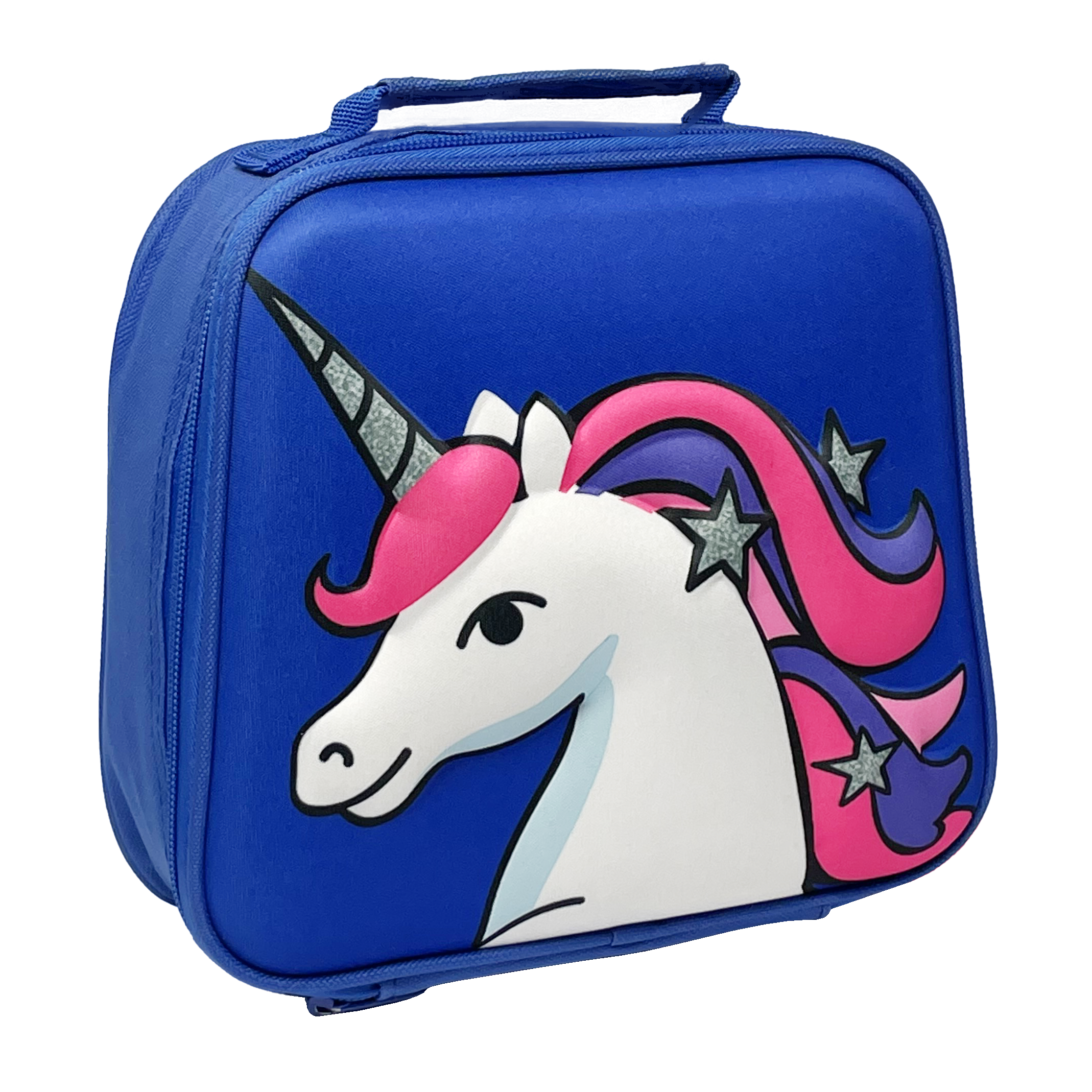 Термосумка для обедов 3D Unicorn водонепроницаемая детская Синий (25895030)