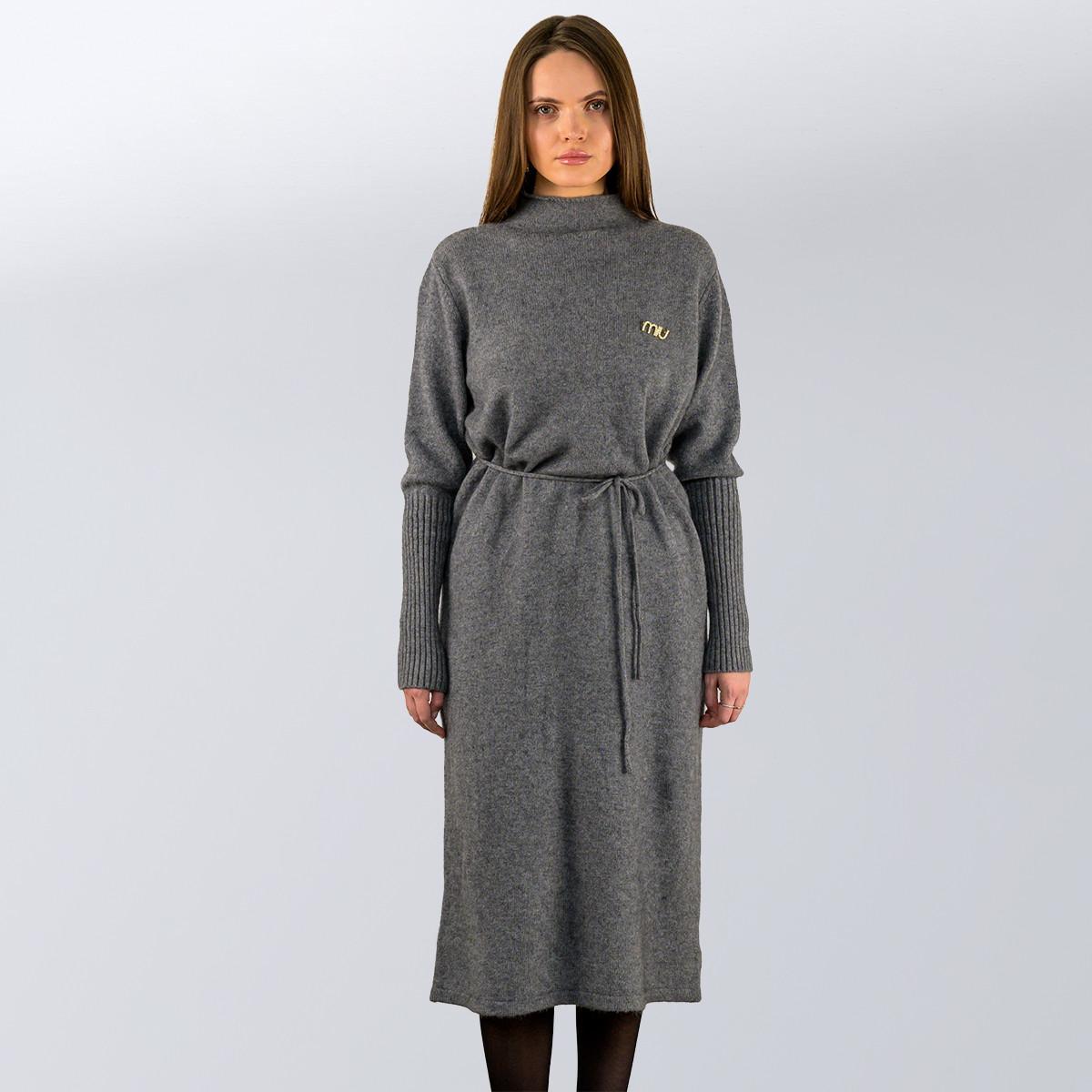 Сукня жіноча повсякденна Miu Miu M Сірий (2797308376) - фото 2 Сукня жіноча повсякденна Miu Miu M Сірий (2797308376) - фото 2