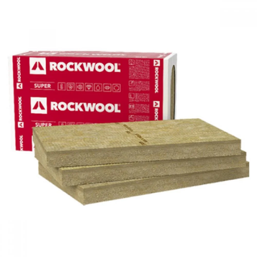 Базальтовая вата ROCKWOOL Frontrock Super 100 мм 600х1000 мм 1,80 м2 150/80 кг/м3 (30306427)