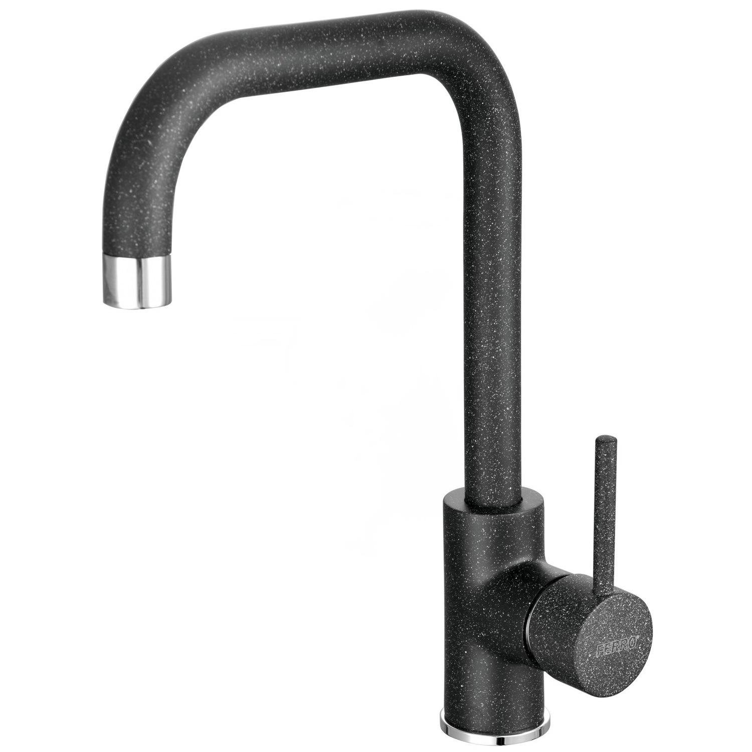 Змішувач для кухні Ferro Freya BFR42B одноважільний Сірий (175005)