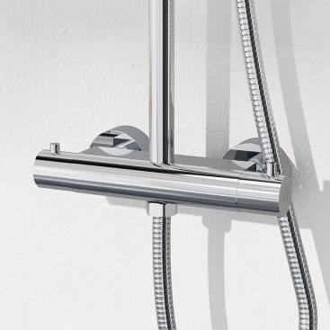 Душова система Steinberg Німеччина з термостатом/верхнім та ручним душем Хром (100 2721) - фото 4 Душова система Steinberg Німеччина з термостатом/верхнім та ручним душем Хром (100 2721) - фото 4