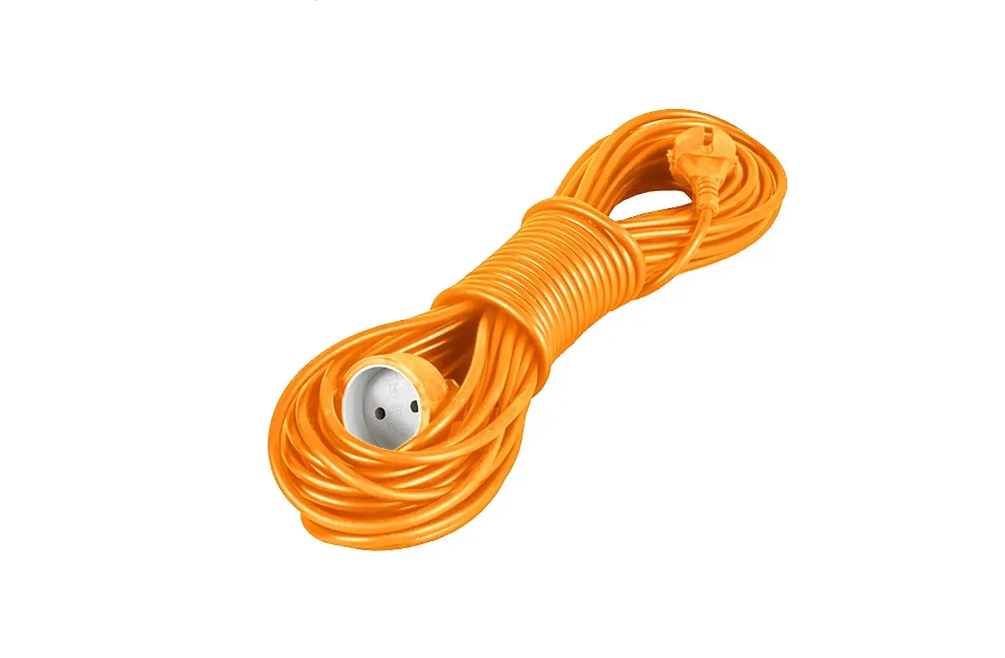 Удлинитель ПВС 5 м 16 A С8-02х1,5-5-O 3000 Вт 16 А 250 В папа-мама Оранжевый (НФ-000035301)