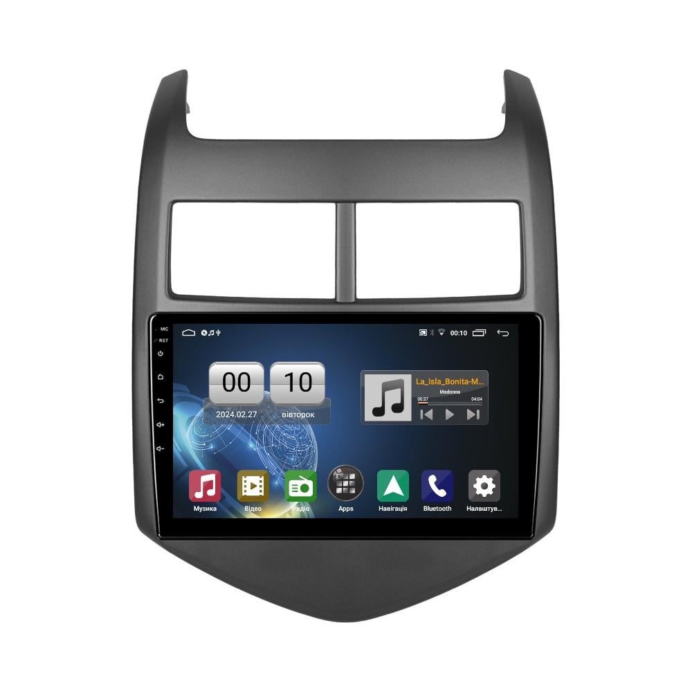 Автомагнітола штатна QIV Q1 для Chevrolet Aveo 2014-2016 9" (Q45874)