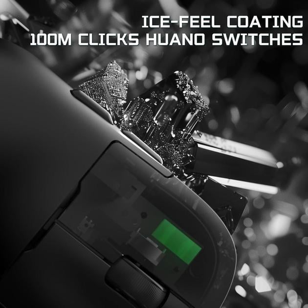 Мышь беспроводная Ajazz Aj159 Apex PixArt PAW3950 Black - фото 8 Мышь беспроводная Ajazz Aj159 Apex PixArt PAW3950 Black - фото 8