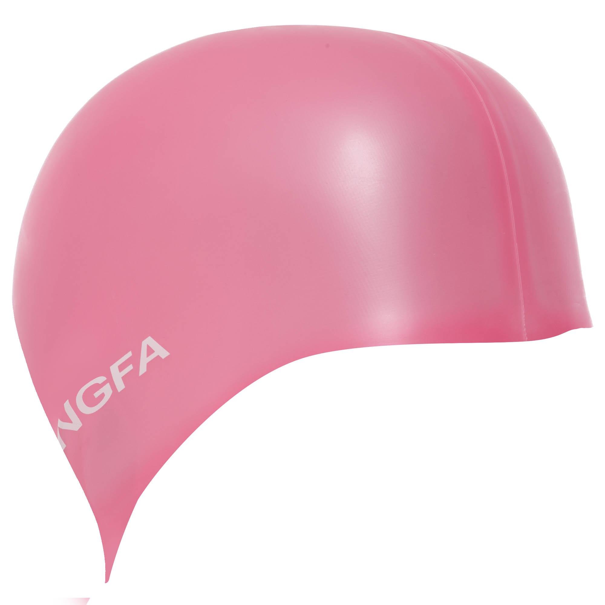 Шапочка для плавания YINGFA C0067 силиконовая Светло-розовый (C0067_Светло-розовый) - фото 1