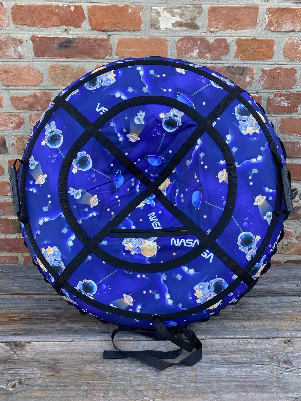 Тюбинг Люкс Nasa с бананкой 80 см 13" Синий