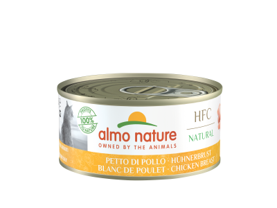 Корм консервований Almo Nature з курячою грудкою для дорослих кішок 150 г
