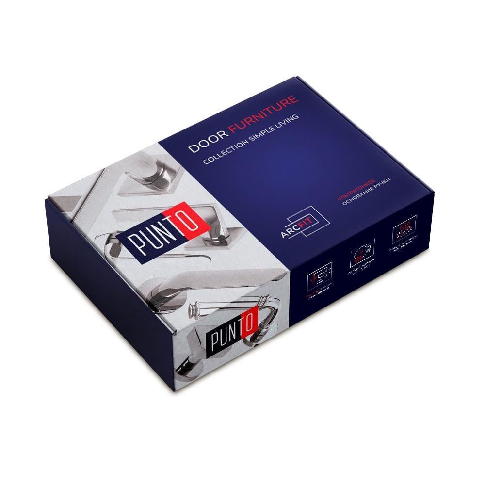 Ручка дверная Punto TITAN BL-24 Черный - фото 3 Ручка дверная Punto TITAN BL-24 Черный - фото 3