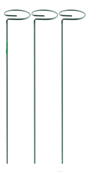 Набір опор для рослин з кільцями 39х4 см 3 шт. (2576920681)