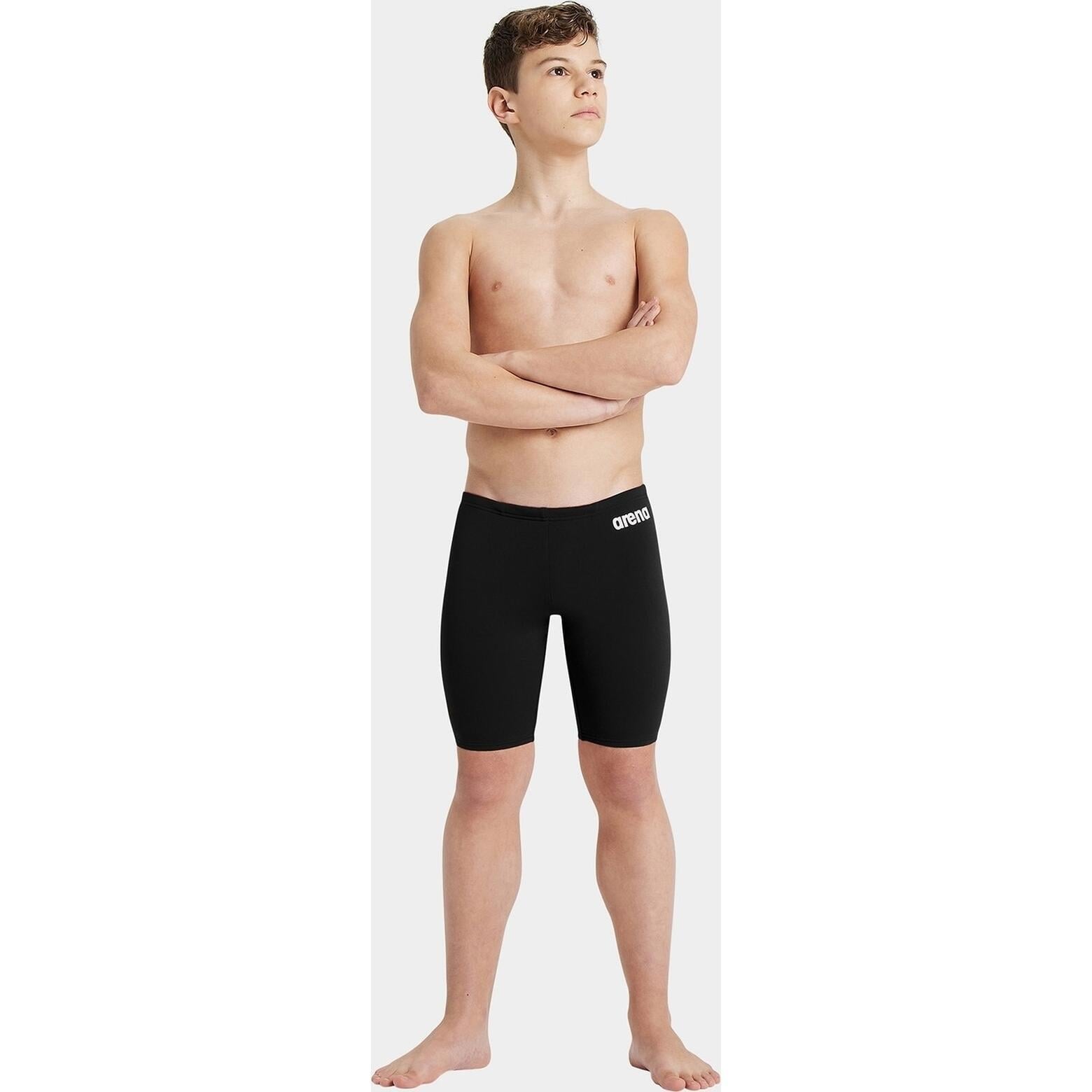 Плавки-джамеры детские Arena TEAM SWIM JAMMER SOLID 128 см Черный (004772-550) - фото 7