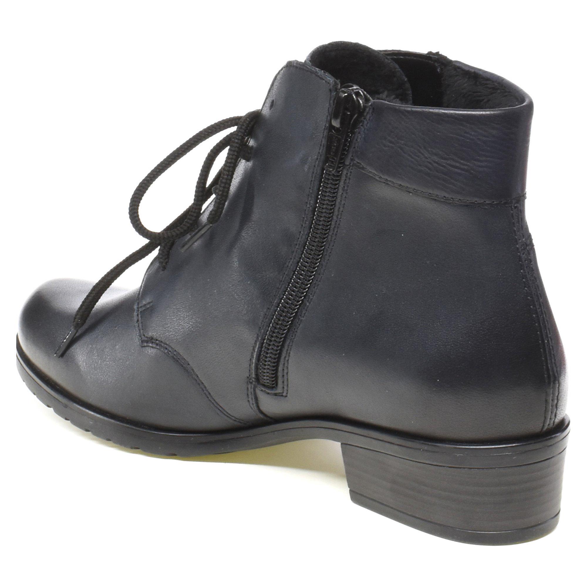 Ботинки осенние женские Remonte р. 37 Темно-синий (056100-37) - фото 11