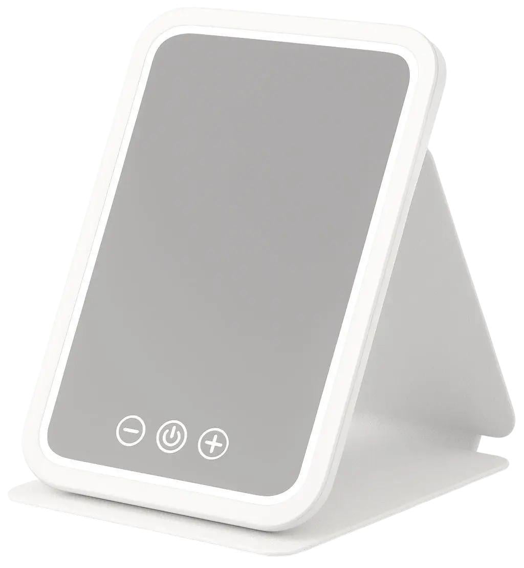 Зеркало для макияжа Folding makeup mirror 806 с LED подсветкой.