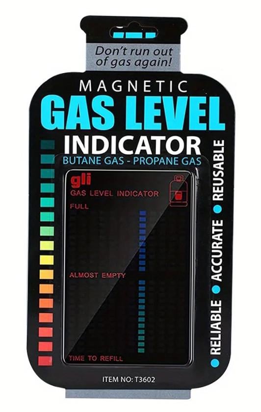 Датчик уровня газа магнитный для баллона пропан бутан Gas Indicator