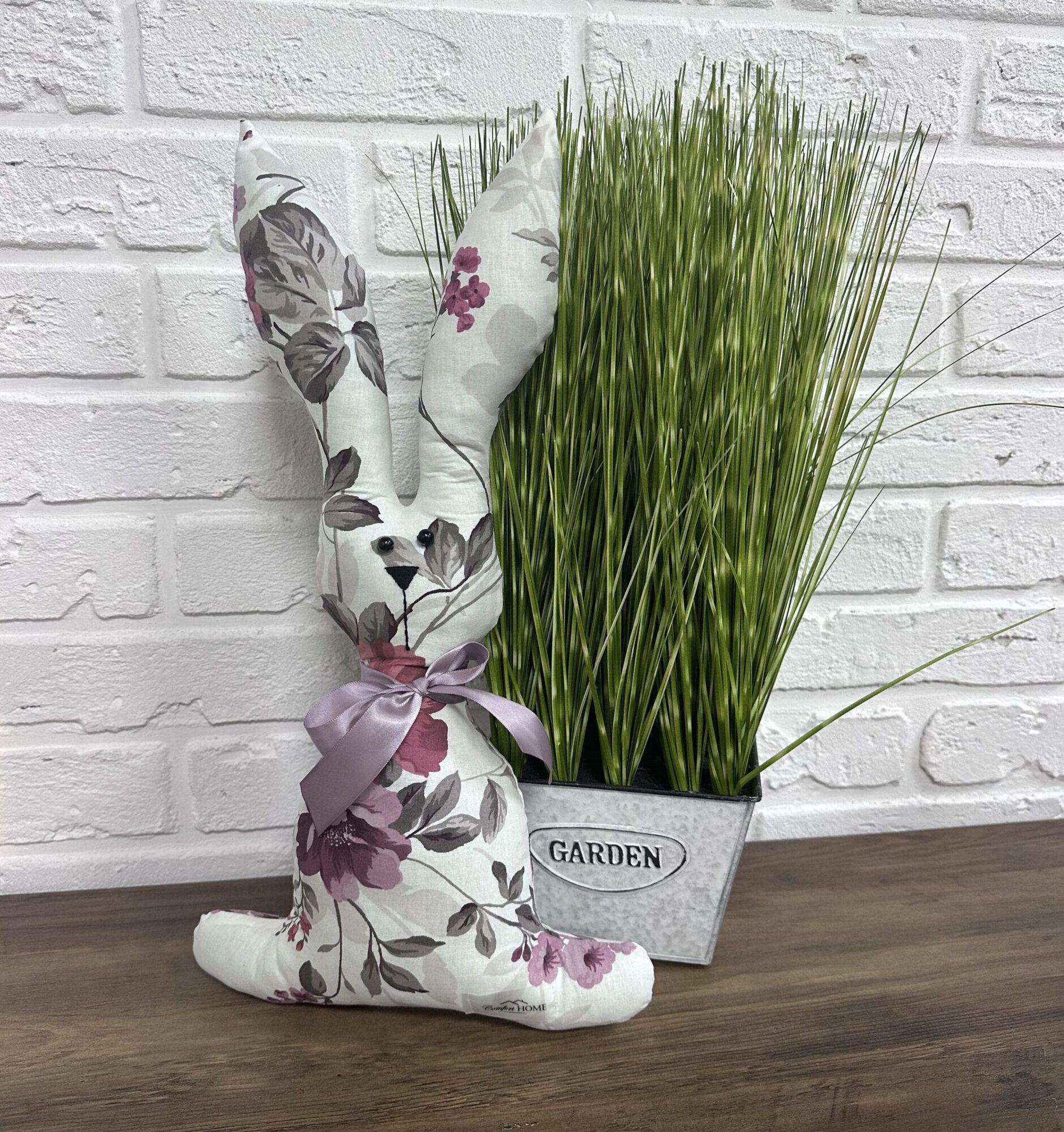 Кролик пасхальный Bouquet pink Comfort Home текстильный текстильный 45 см