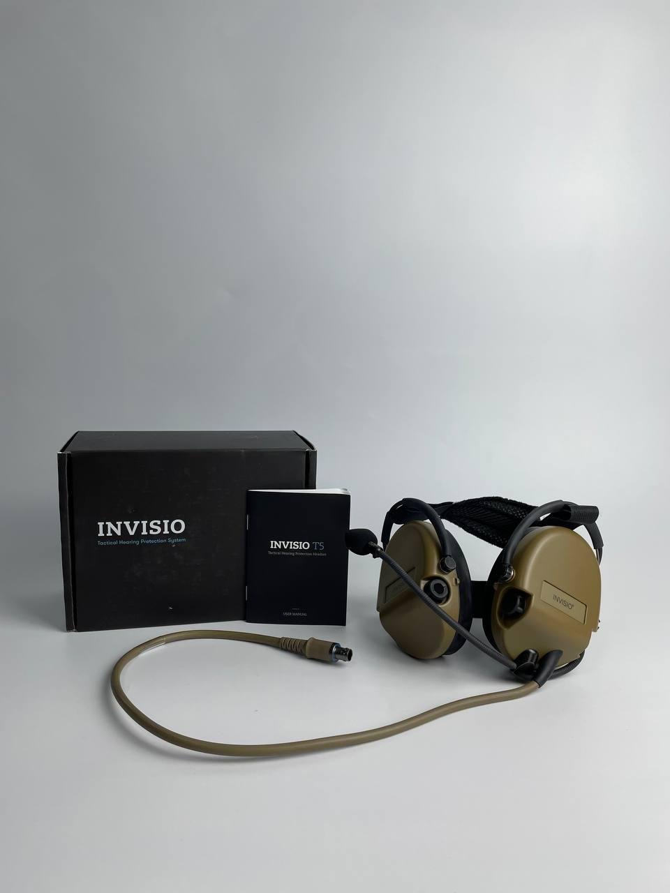 Навушники активні Invisio T5 Tactical Communication Headset Single Comm (41619) - фото 2