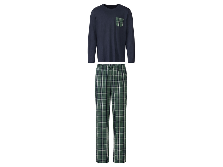 Піжама чоловіча Livergy S Синій (PI0035M075) - фото 2 Піжама чоловіча Livergy S Синій (PI0035M075) - фото 2