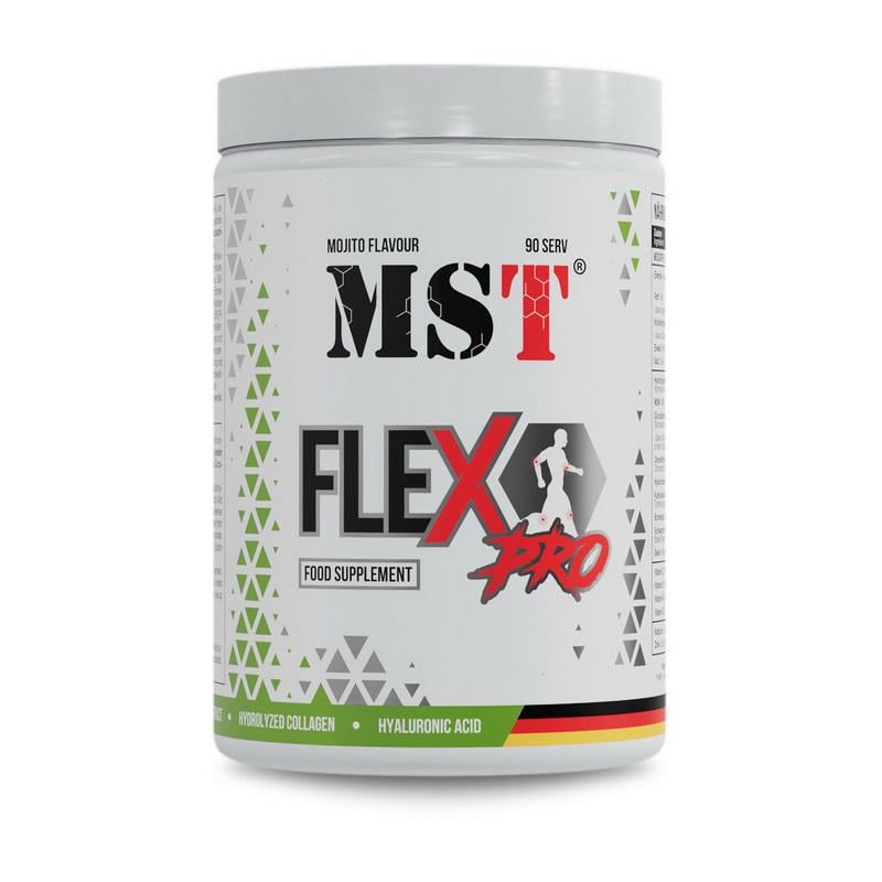 Хондропротектор MST FleX Pro глюкозамин хондроитин и MSM 945 г Мохито