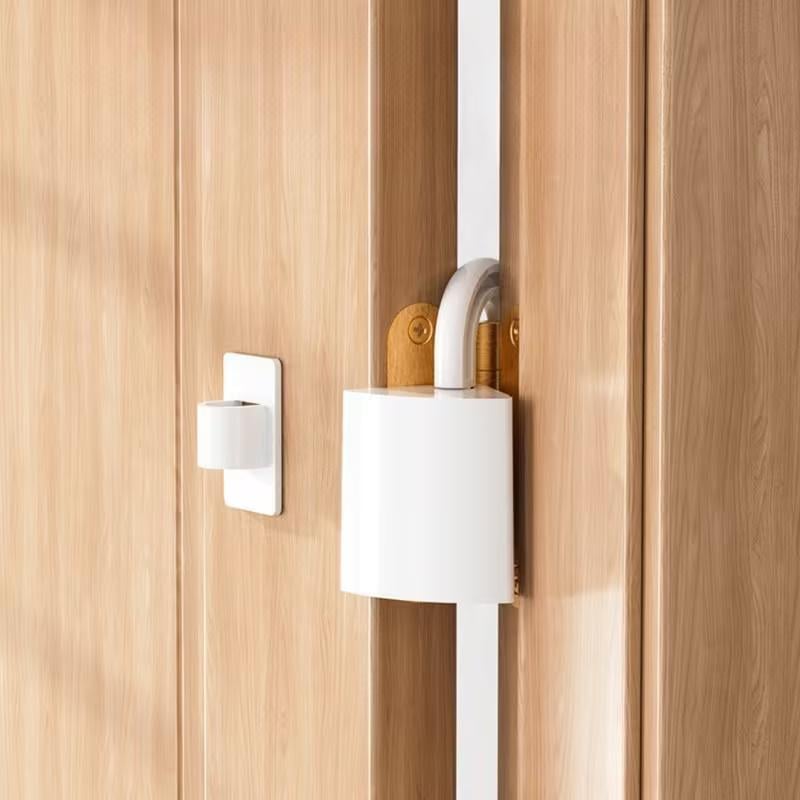 Стопер на петлі дверей від випадкового закриття із самоклейною основою Білий (3000003858) - фото 6