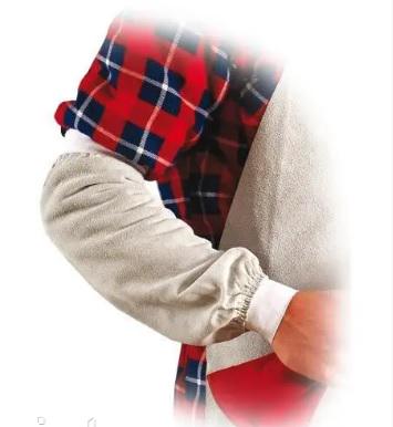 Нарукавники сварщика кожаные 45х17 см (ZB) - фото 3 Нарукавники сварщика кожаные 45х17 см (ZB) - фото 3