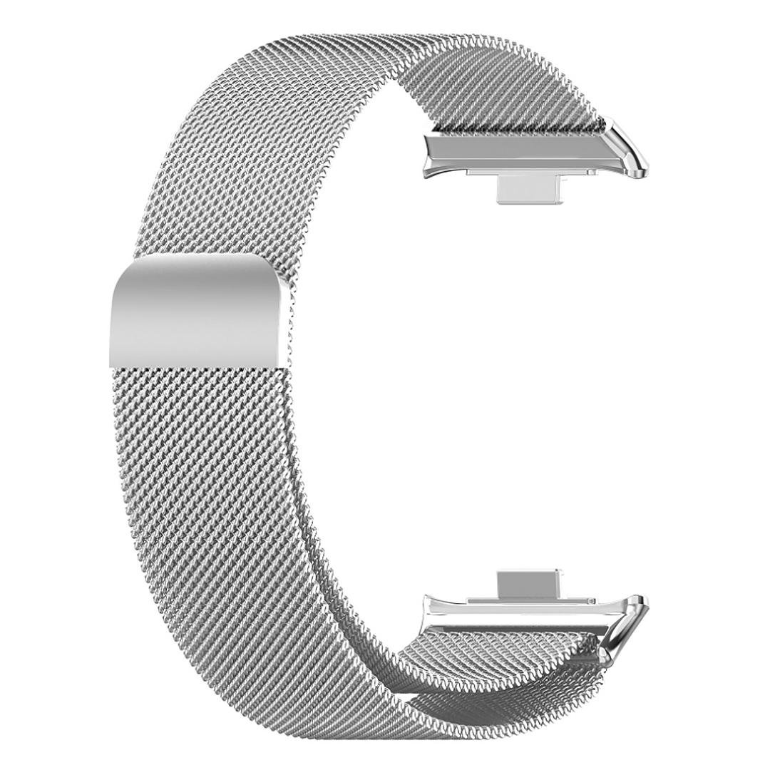 Ремешок металлический Milanese Loop для Xiaomi Smart Band 8 Pro Silver (ECR_8514)