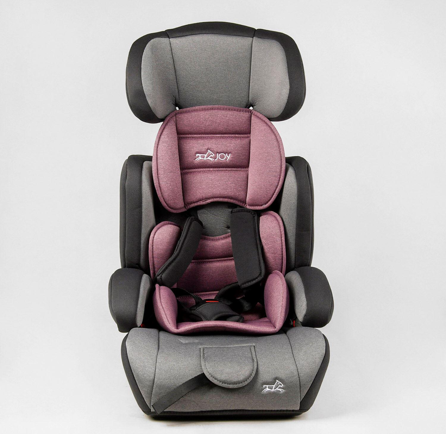 Автокресло JOY 9-36 кг Grey/Pink (36800) - фото 3