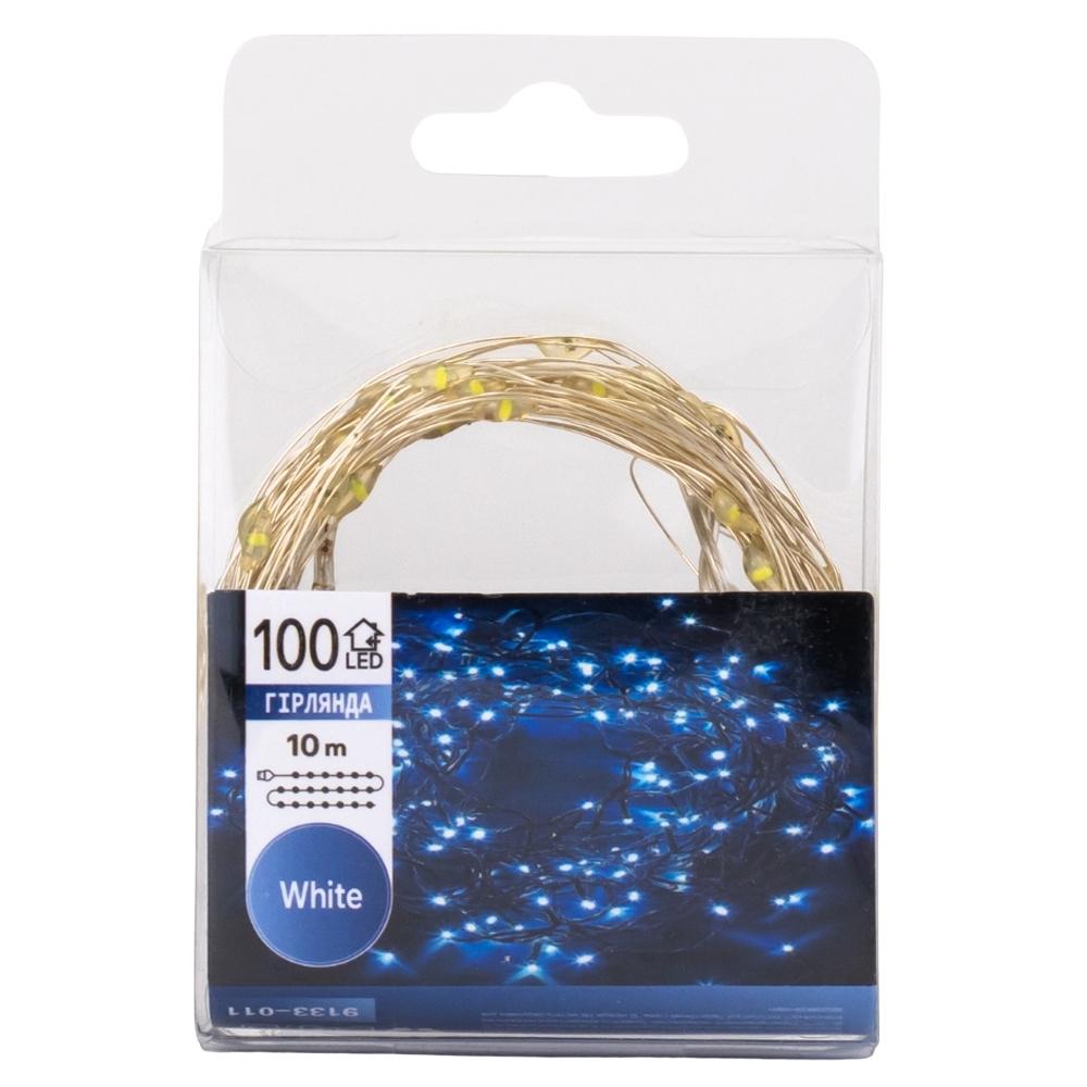 Гирлянда Росса 100 LED от USB 10 м Белый (9133-011) - фото 2