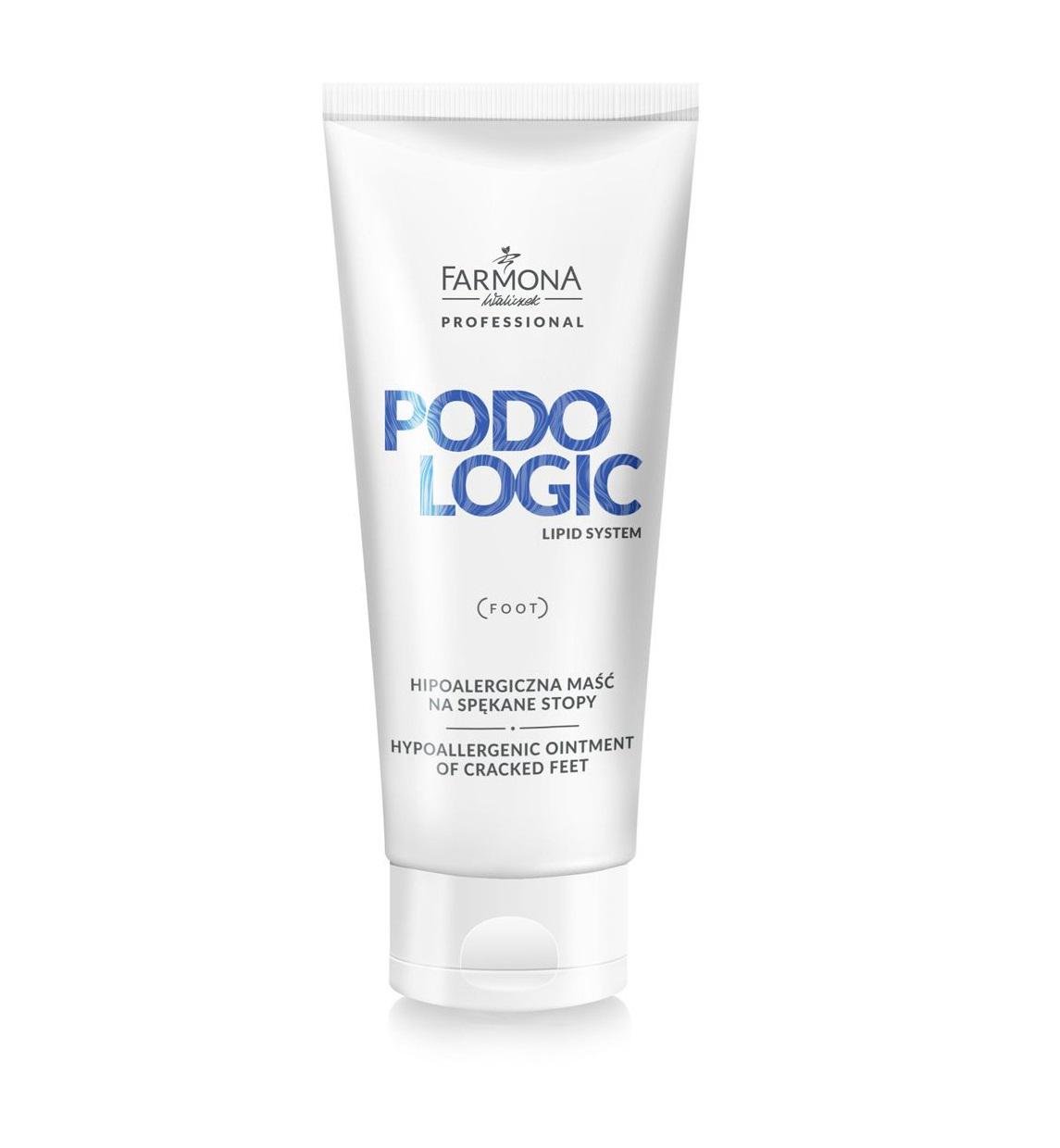 Крем от потрескавшихся стоп Farmona Podologic Lipid System гипоаллергенный 75 мл (5900117098974)