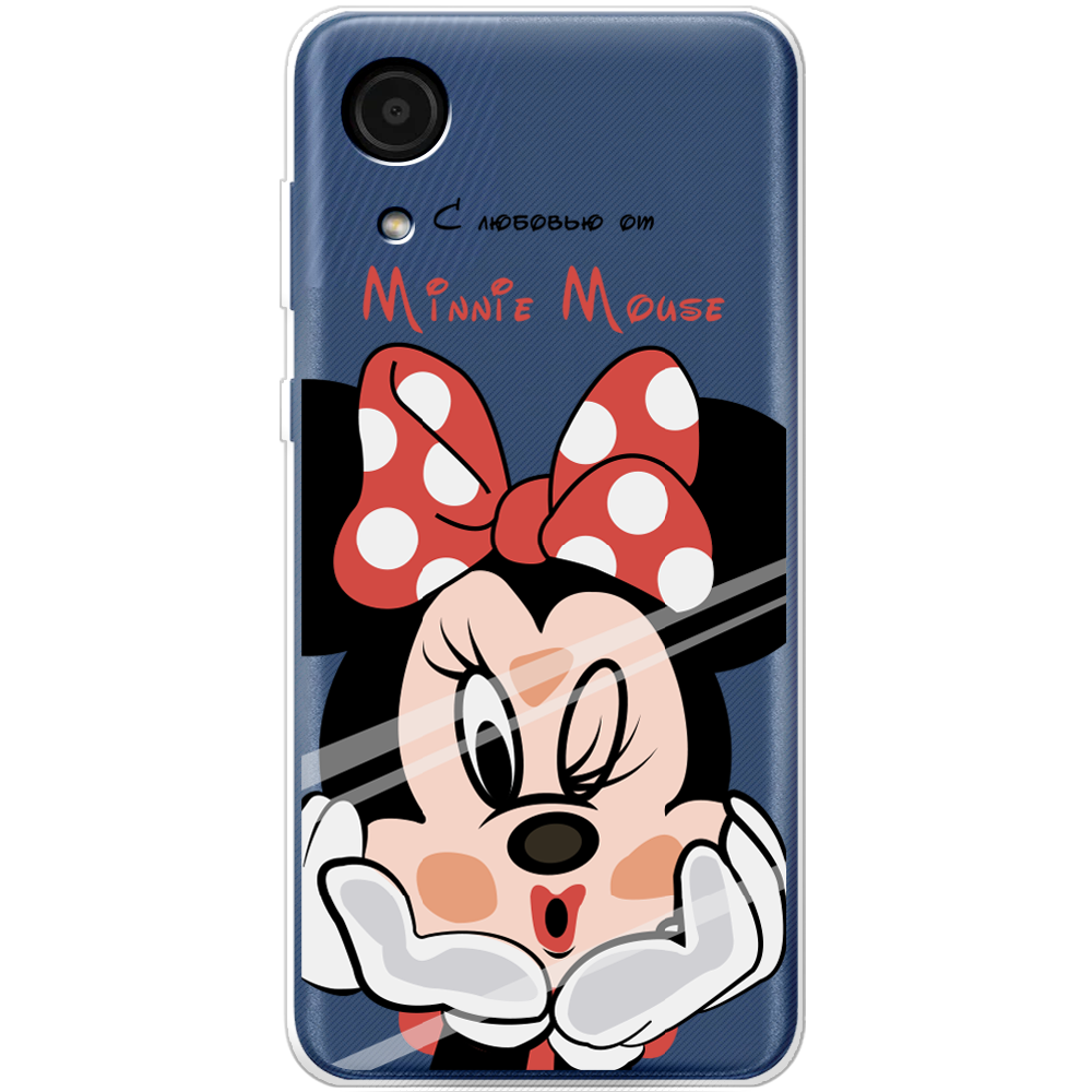 Чехол BoxFace Samsung Galaxy A03 Core (A032) Lady M Прозрачный силикон (43939-cc59-43939)