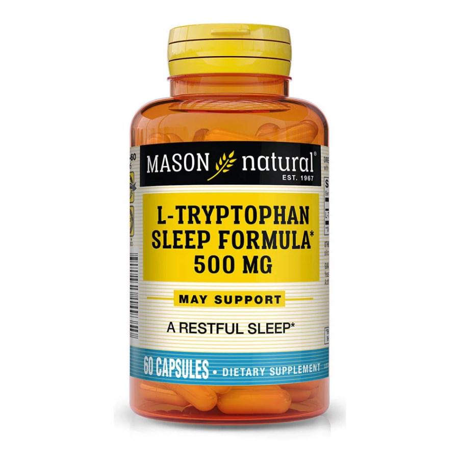 Аминокислота Mason Natural L-Tryptophan Sleep Formula 60 капс. (8764) Аминокислота Mason Natural L-Tryptophan Sleep Formula 60 капс. (8764)