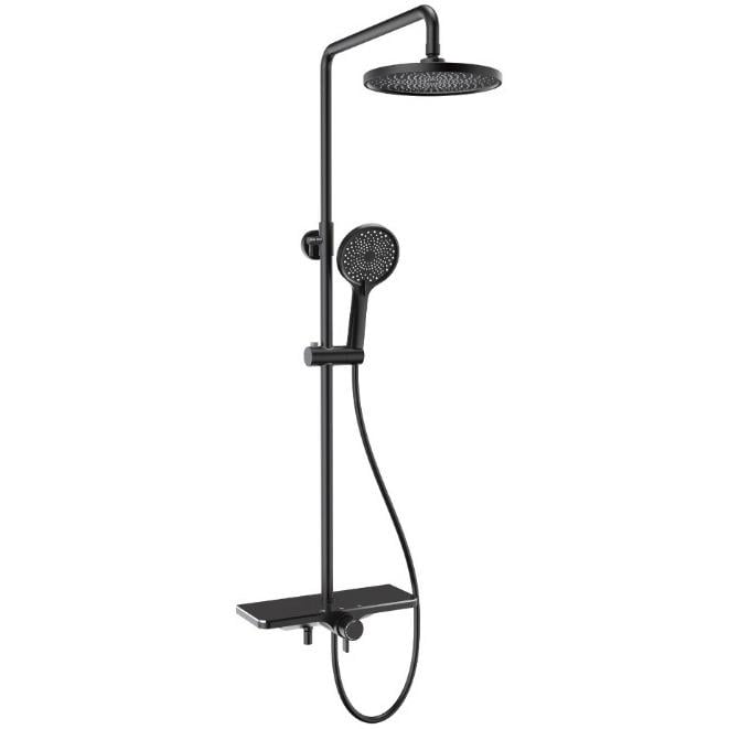 Душевая система со смесителем Koller Pool Trend 1127390605 Черный (250160)