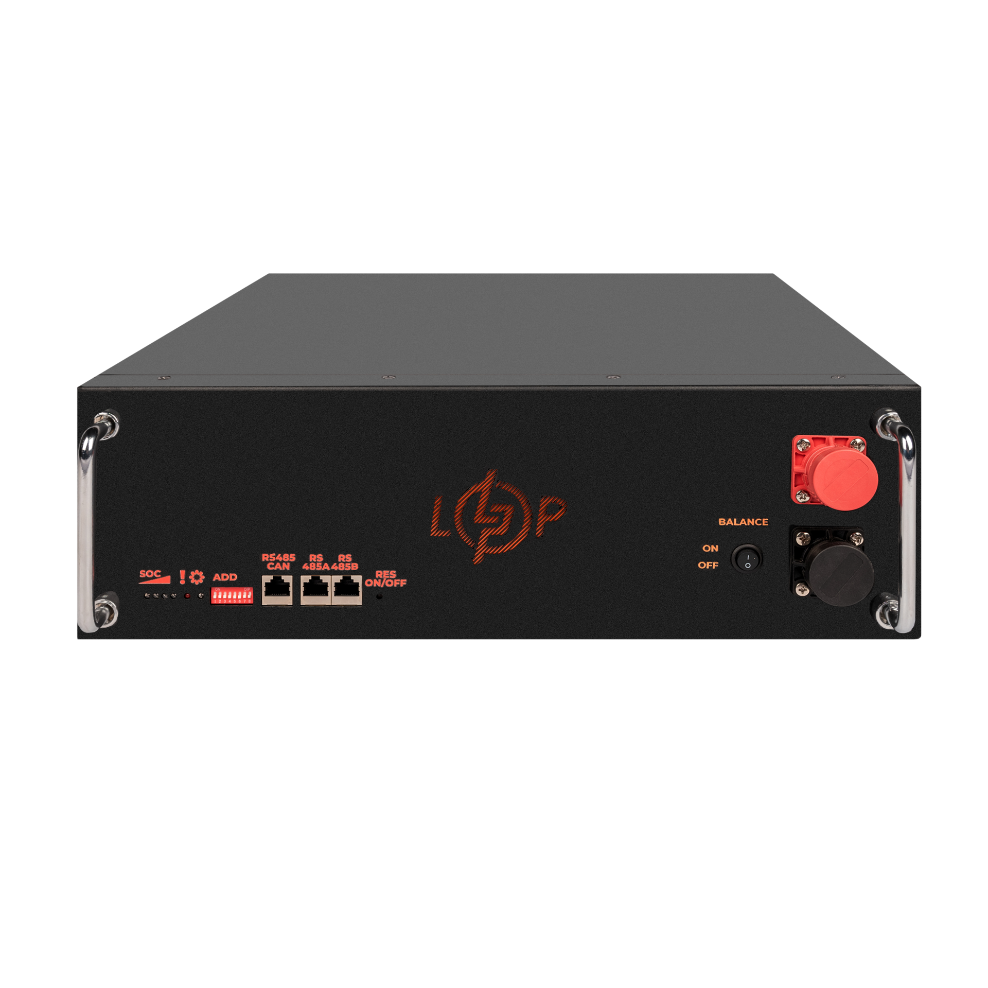 Акумулятор LP LiFePO4 51,2V-100 Ah 5120Wh BMS SP 100A/50А RM RS485/CAN LCD BL - фото 3 Акумулятор LP LiFePO4 51,2V-100 Ah 5120Wh BMS SP 100A/50А RM RS485/CAN LCD BL - фото 3