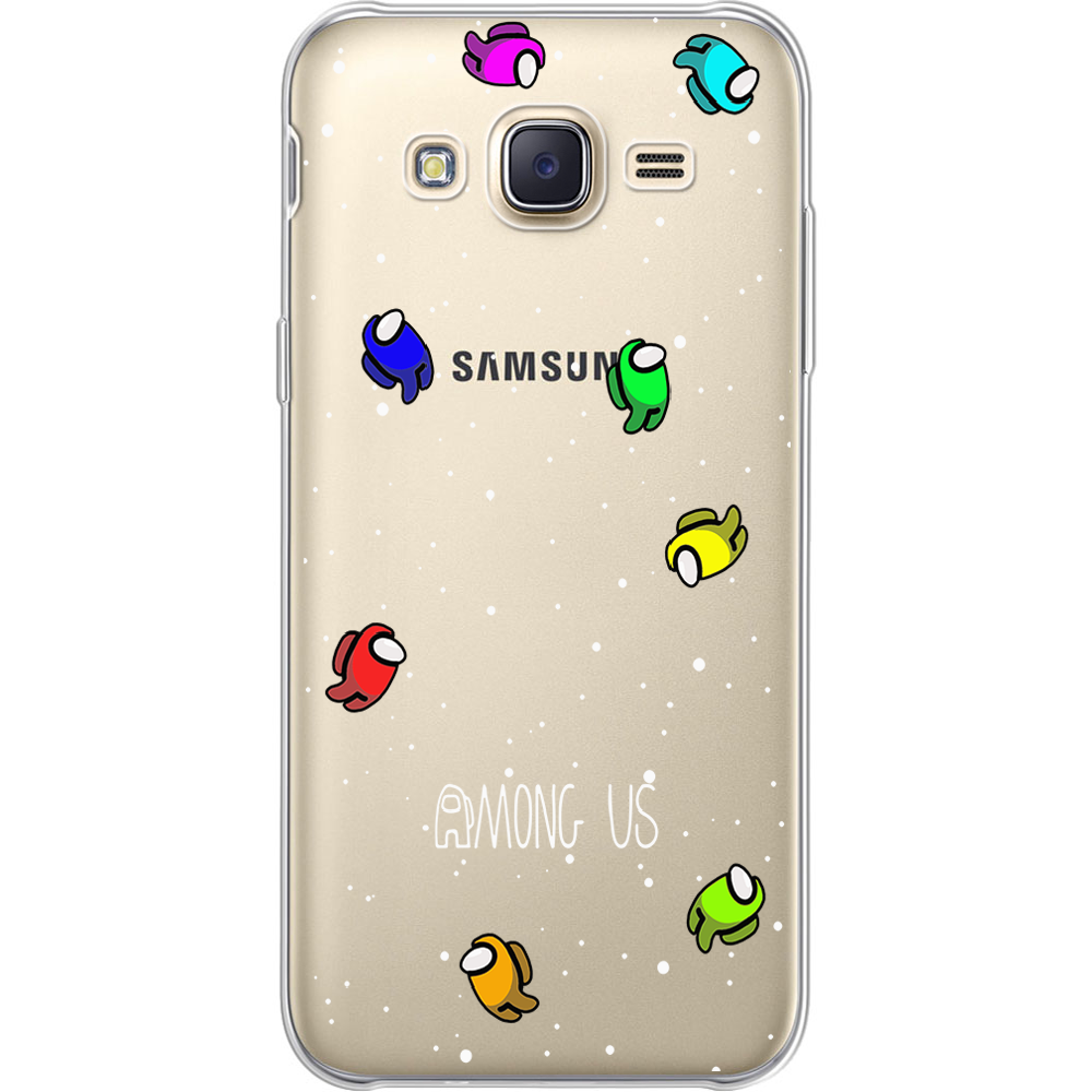 Чохол BoxFace Samsung J500H Galaxy J5 Among Us Invisible Прозорий силікон (25242-bk76-25242)