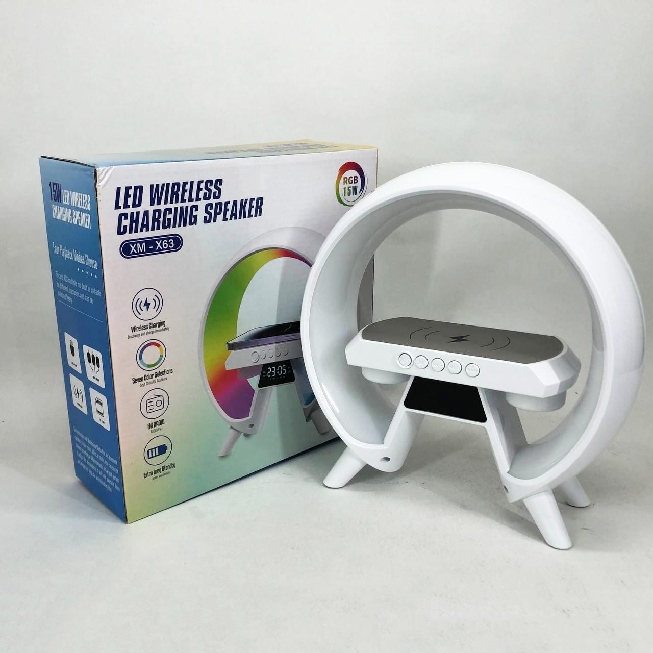 Лампа-ночник с беспроводной зарядкой и Bluetooth динамиком (G-Lite XM-X63) - фото 15 Лампа-ночник с беспроводной зарядкой и Bluetooth динамиком (G-Lite XM-X63) - фото 15