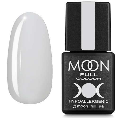 Гель-лак Moon Full color Gel polish 8 мл №201 Белый полупрозрачный