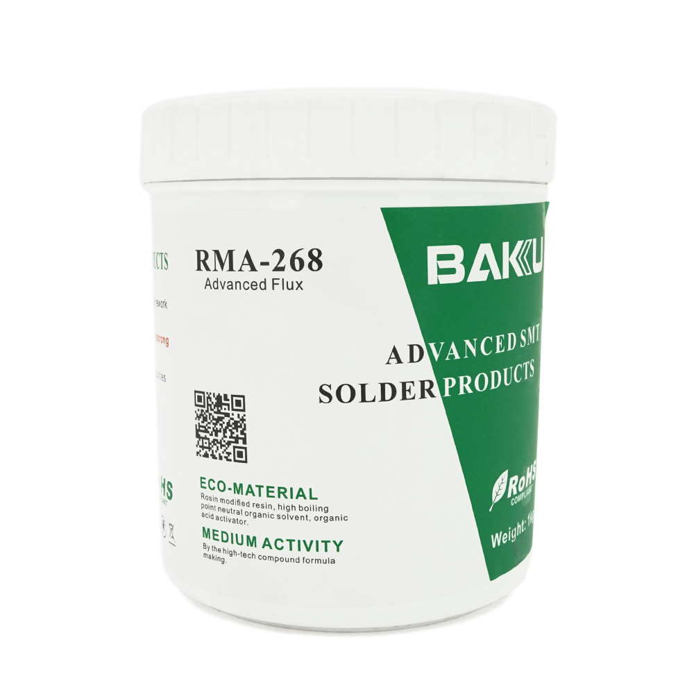 Флюс-гель для пайки BAKU RMA-268 1000 г (YUT_V2076) Флюс-гель для пайки BAKU RMA-268 1000 г (YUT_V2076)