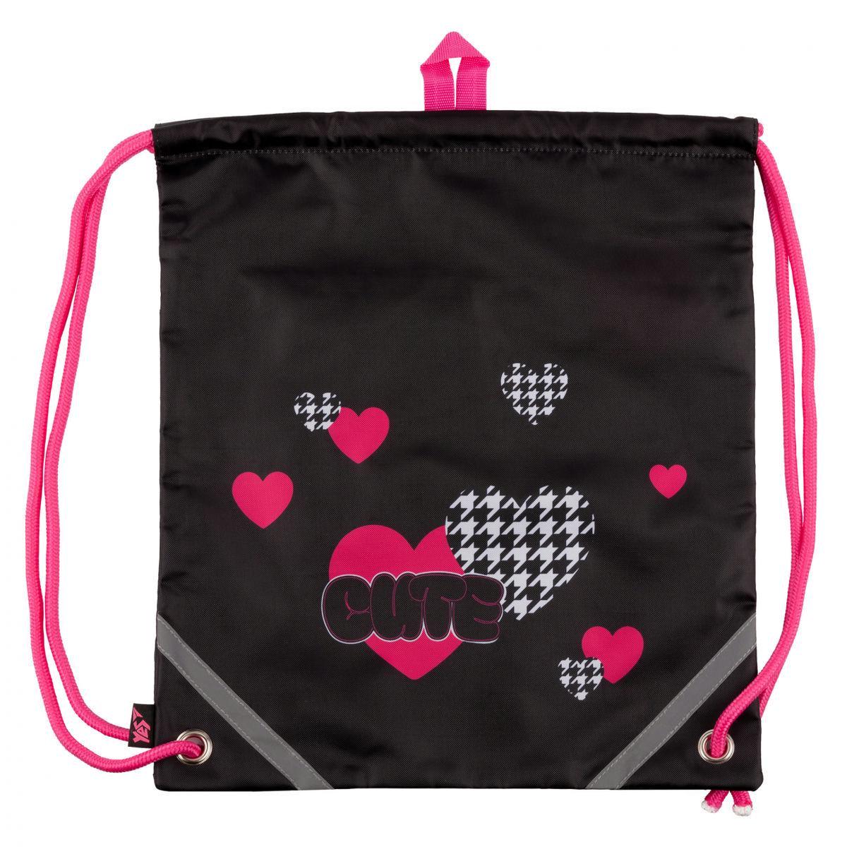 Сумка для обуви YES Cute 40x35 см Черный (559670)