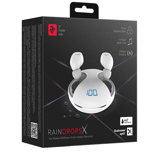 Наушники 2E RainDrops X True Wireless Waterproof White (2E-EBTWRDXWH) - фото 8