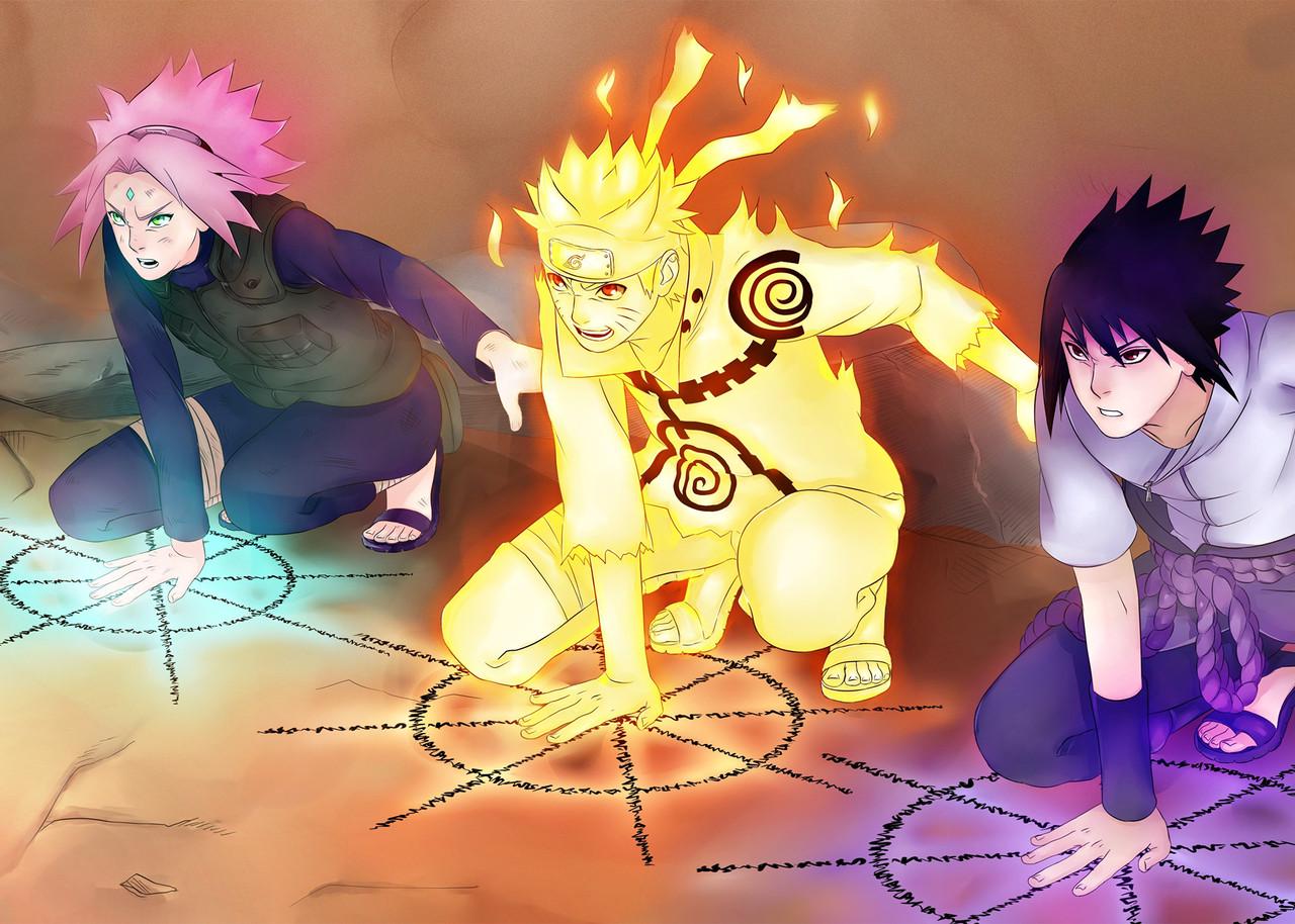 Картина GeekLand Naruto ниндзя (NU 09.079)