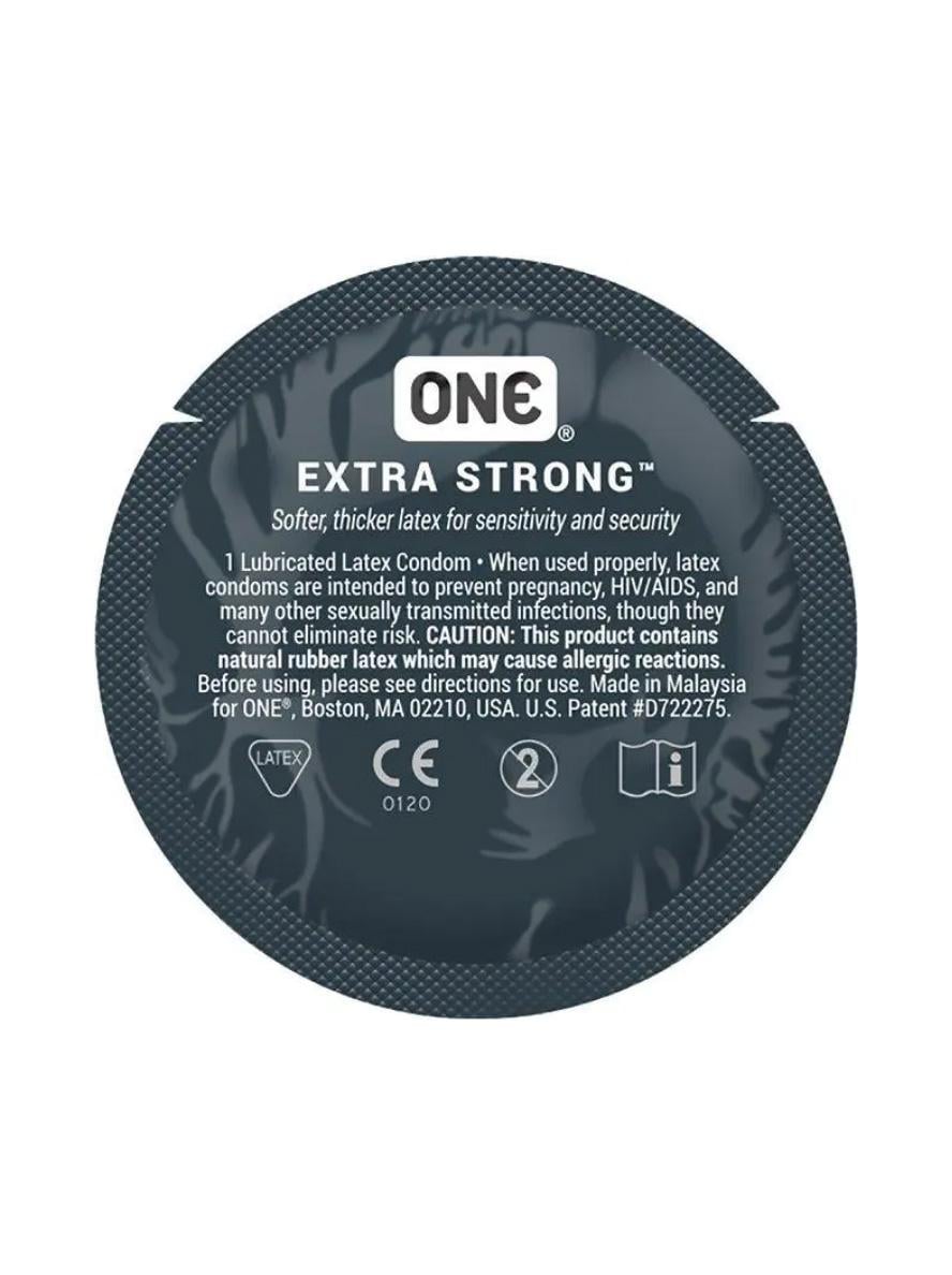 Презервативы One Extra Strong с утолщёнными стенками 3 шт.