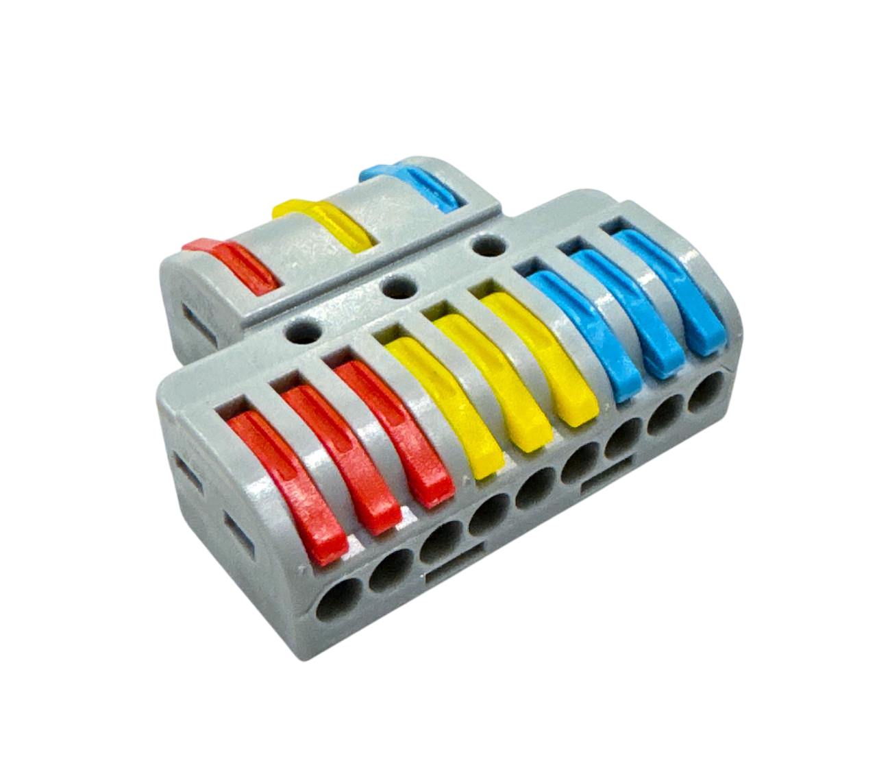 Клемма соединительная двухсторонняя универсальная на 3/9 отверстия (2331965228) Клемма соединительная двухсторонняя универсальная на 3/9 отверстия (2331965228)