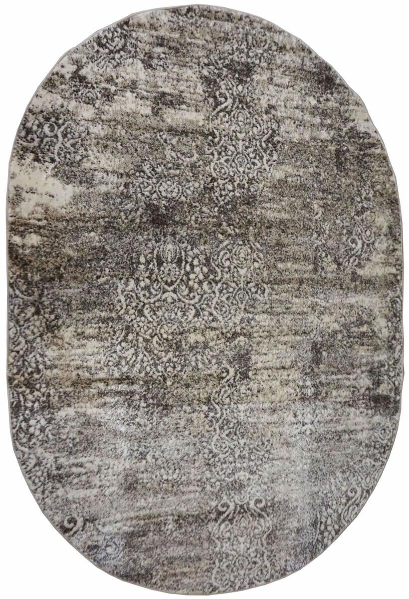 Ковер с коротким ворсом Hermes 4019-0344 овал 80x150 см (76330815)