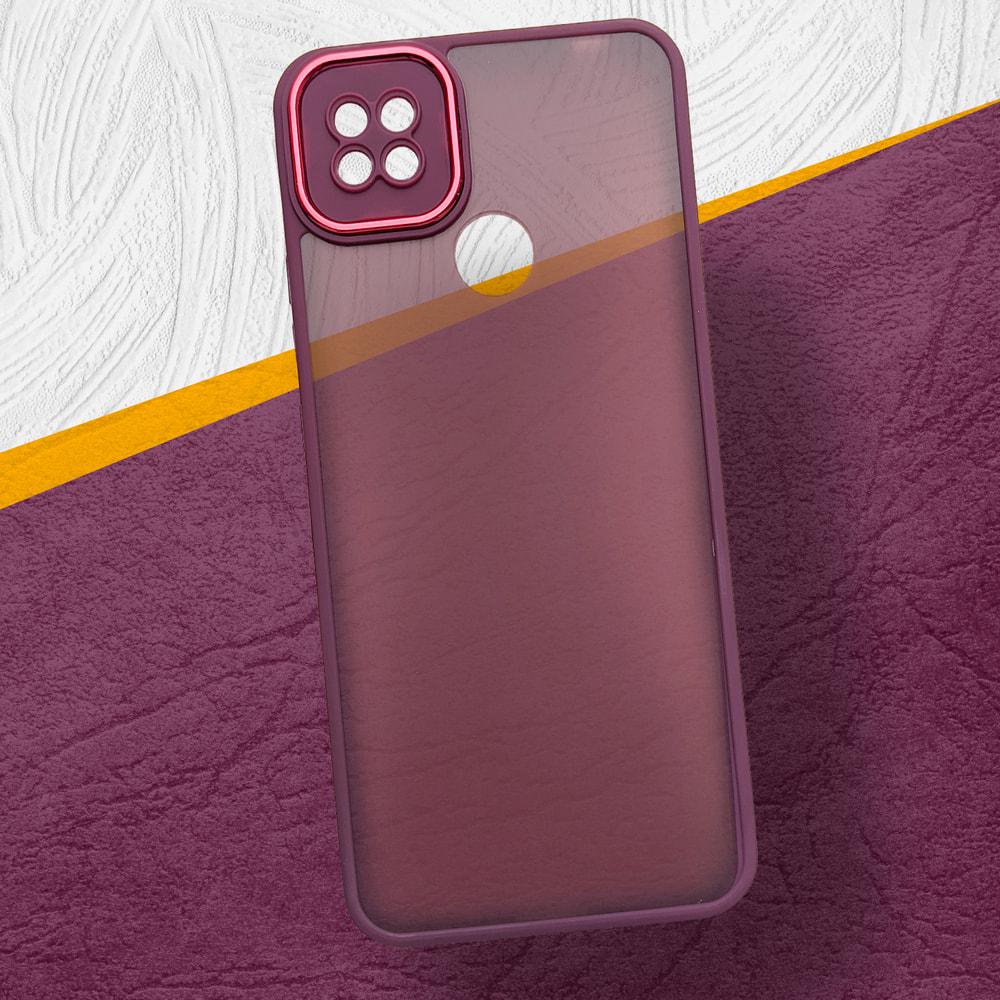 Захисний чохол CamShield Xiaomi Redmi 9C (пластик + силікон) Wine (33093-42) Захисний чохол CamShield Xiaomi Redmi 9C (пластик + силікон) Wine (33093-42)