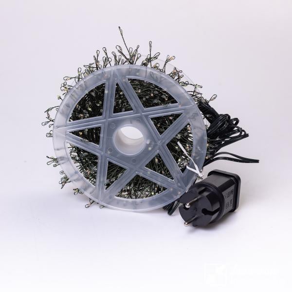 Гирлянда-нить Роса Хвойная лапа 400 LED 30 м Разноцветный (3758 )