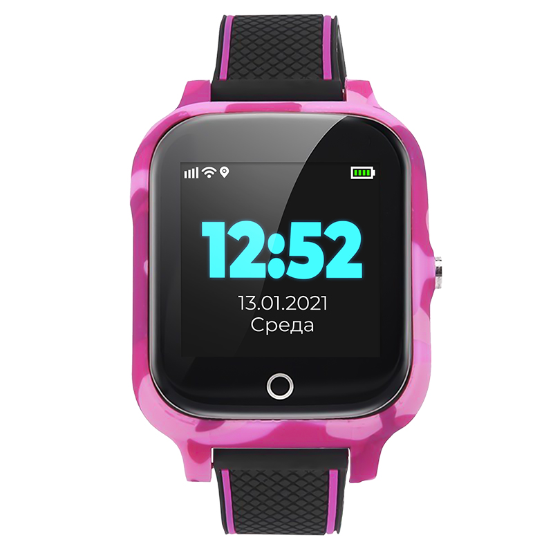 Смарт-часы детские JETIX T-Watch с GPS Pink (T-Watch01)