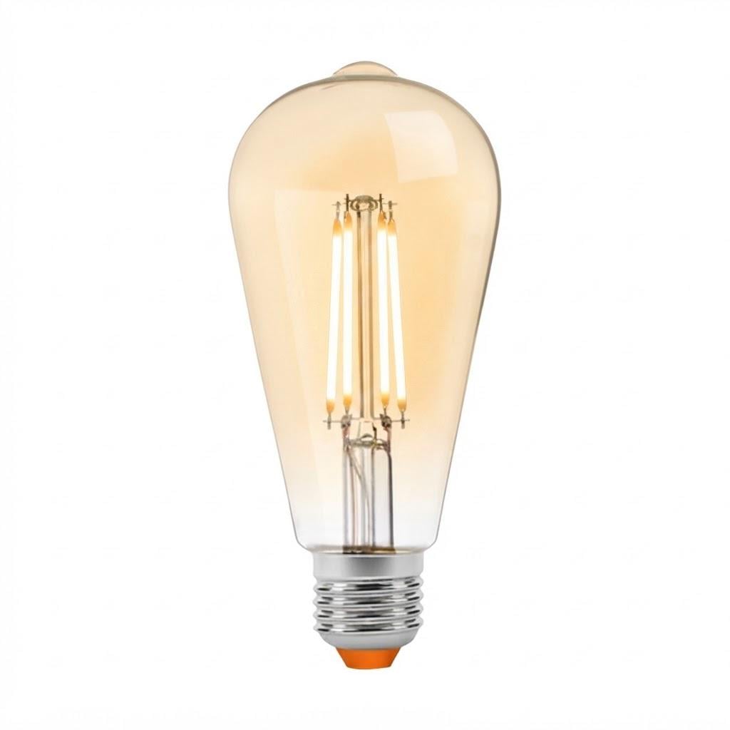 Лампа LED філаментна Edison ST58 E27 Тепле світло 2700K (37516289)